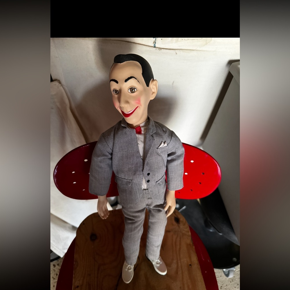 Vintage pee wee Herman doll